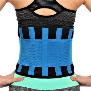RiptGear Back Brace for Men and Women Designed to Support Lower Back Lumbar Med.